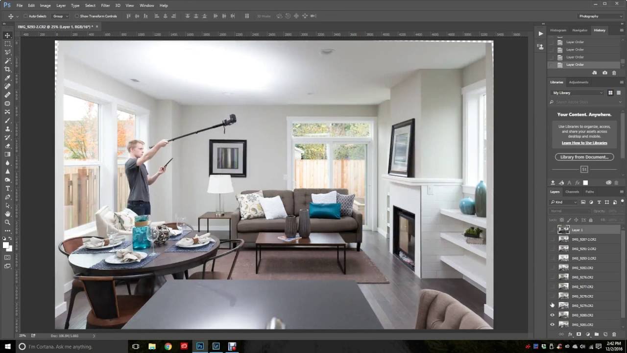 how to edit real estate photos